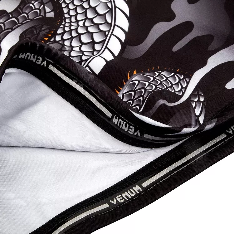 Рашгард Venum Dragon's Flight Rashguard Black/White-S