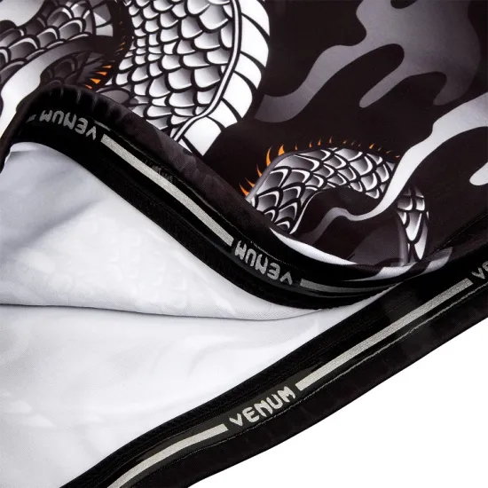 Рашгард Venum Dragon's Flight Rashguard Black/White-S