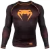 Рашгард Venum Contender 3.0 Compression Long Sleeves Black/Neo Orange-L