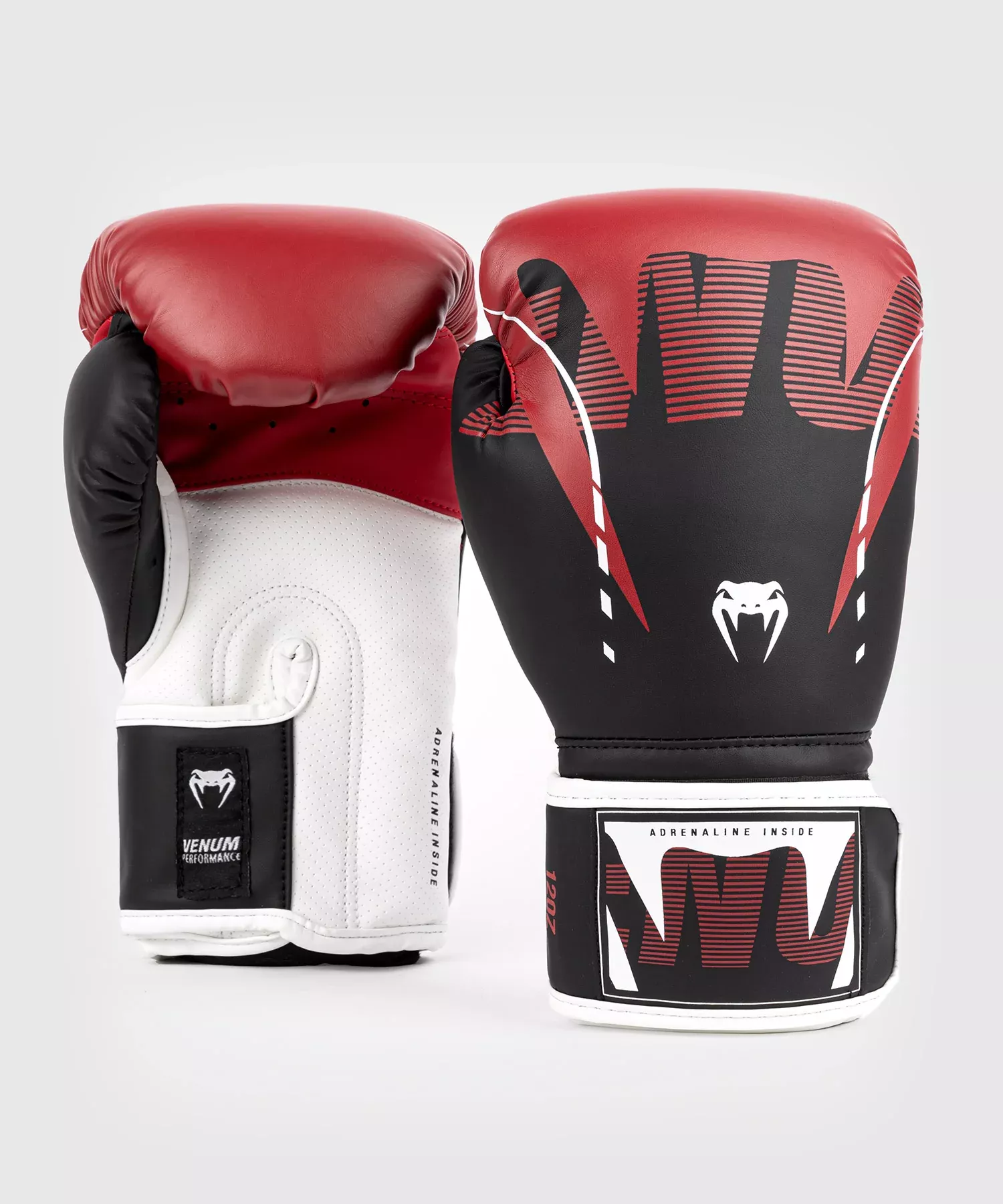 Боксерські рукавички Venum Adrenaline Boxing Gloves Red-10