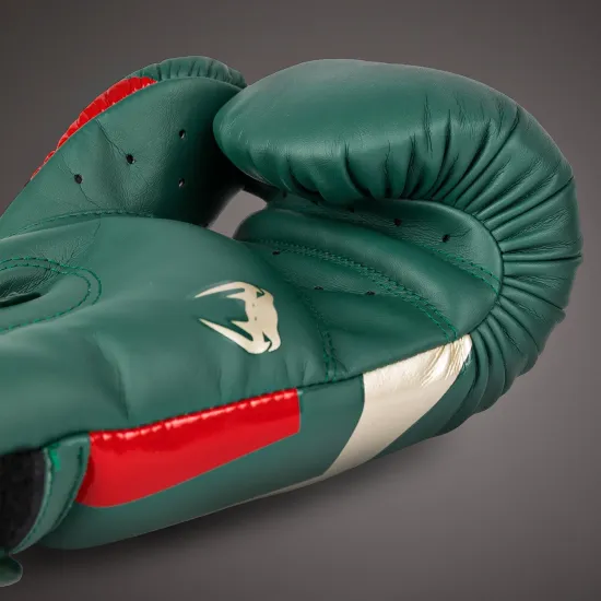Перчатки для бокса Venum Elite Boxing Gloves Green-10
