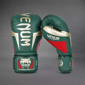 Рукавиці для боксу Venum Elite Boxing Gloves Green-10