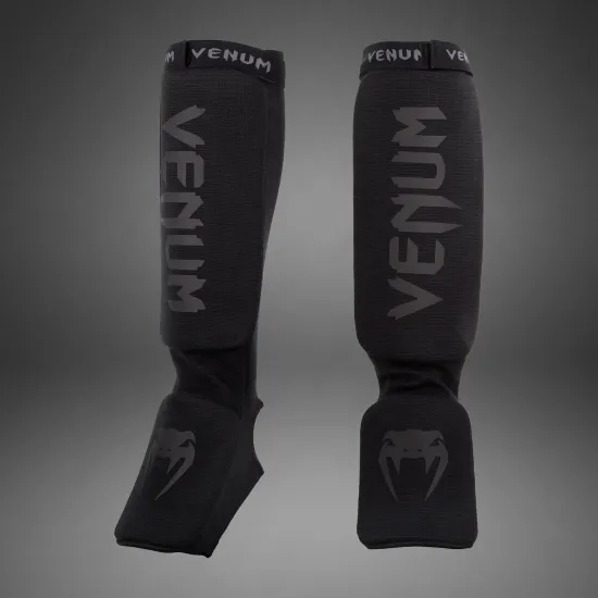 Защита для ног Venum Kontact Shin and Instep Guards Black-универсальный