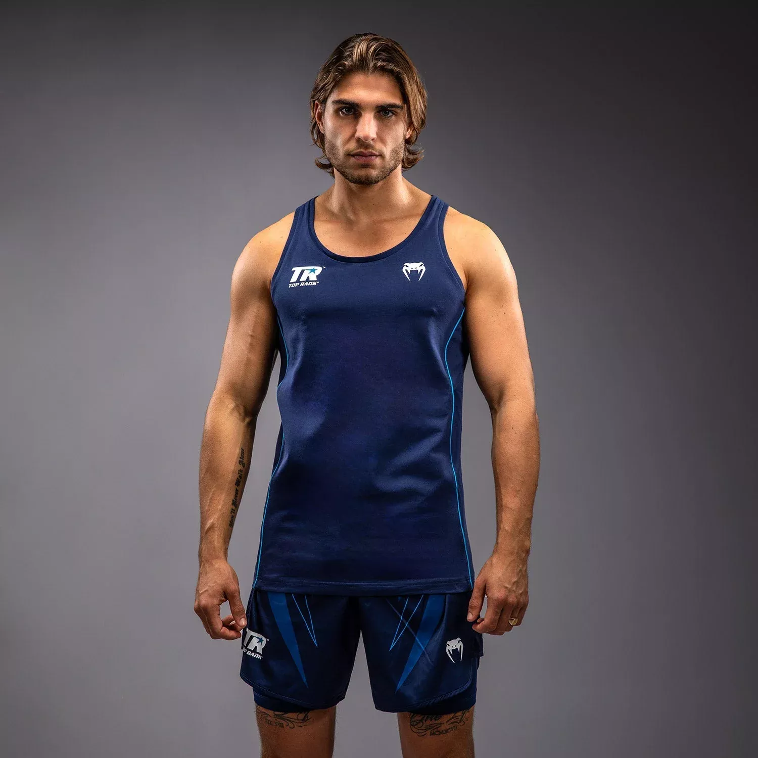 Майка Venum x Top Rank Original Men's Tank Top Navy Blue-S