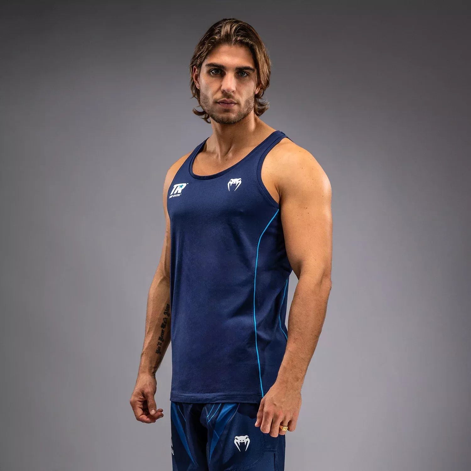 Майка Venum x Top Rank Original Men's Tank Top Navy Blue-S