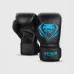 Боксерские перчатки Venum Contender Black/Cyan 10 унций