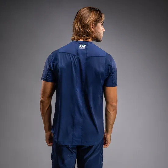 Футболка Venum x Top Rank Original Men's Dry Tech Shirt Navy Blue-S