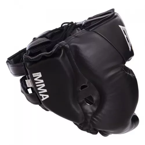 Боксерский шлем Everlast MMA Headgear Black-универсальный