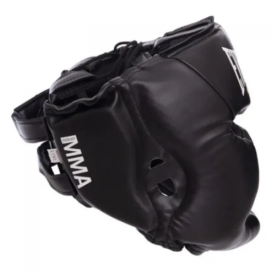 Боксерский шлем Everlast MMA Headgear Black-универсальный