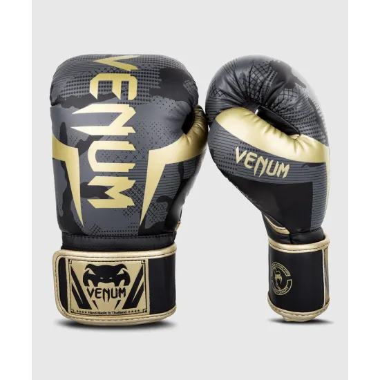 Боксерські рукавички Venum Elite Boxing Gloves Dark Camo-12