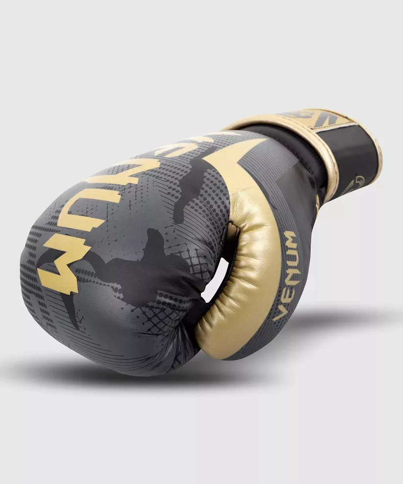Боксерские перчатки Venum Elite Boxing Gloves Dark Camo-12
