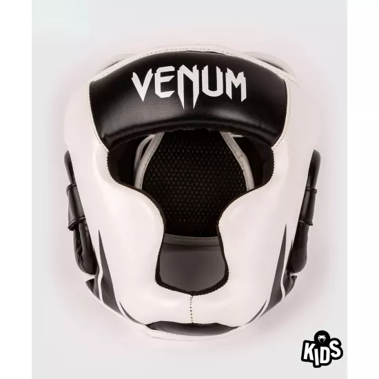 Дитячий шолом Venum Challenger Kids Headgear Black/White-S/M