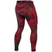 Штани компресійні Venum Dragon's Flight Spats Compression Pants Black/Red-S