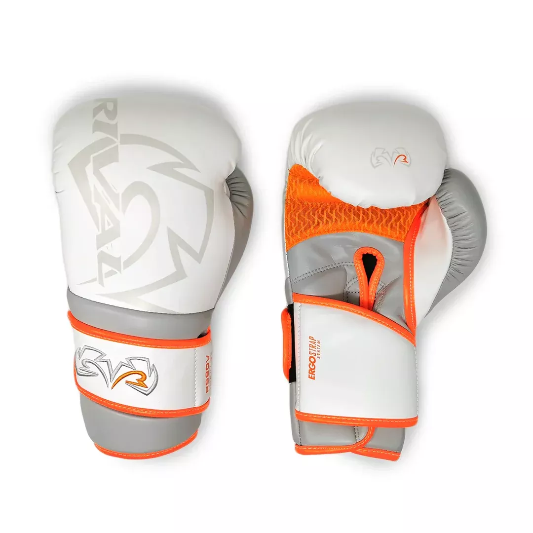 Боксерские перчатки RIVAL RS80V Impulse Sparring Gloves White-12