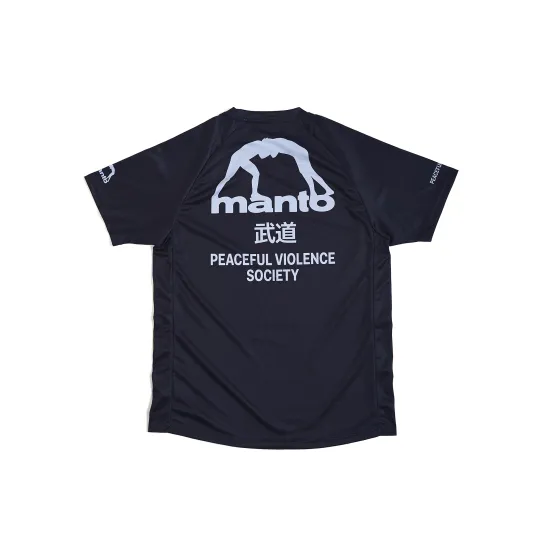 Футболка тренувальна MANTO Performance T-shirt SOCIETY Black S