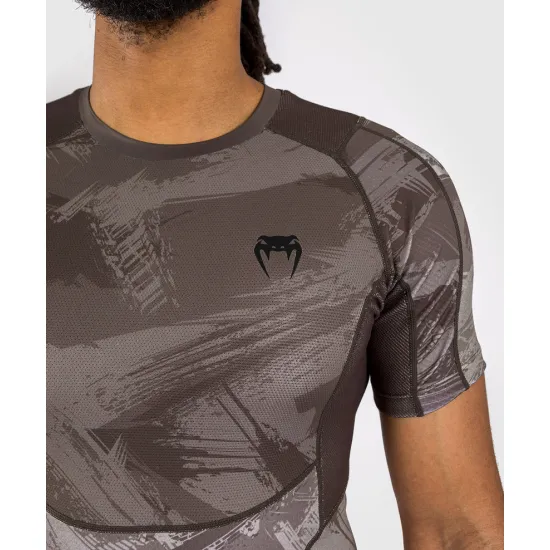 Рашгард Venum Electron 3.0 Short Sleeve Rashguard Sand-S