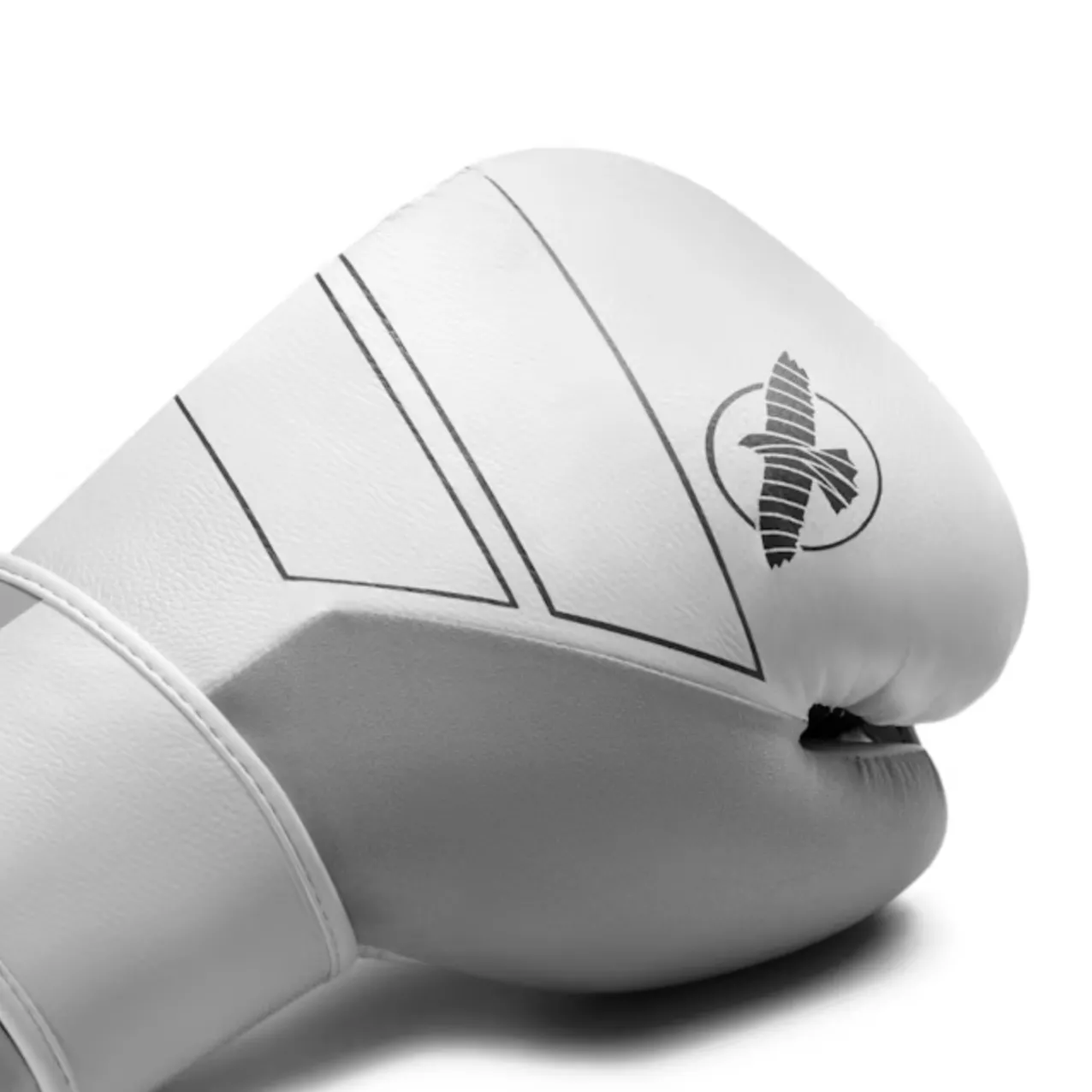 Боксерские перчатки Hayabusa S4 Leather Boxing Gloves White-10