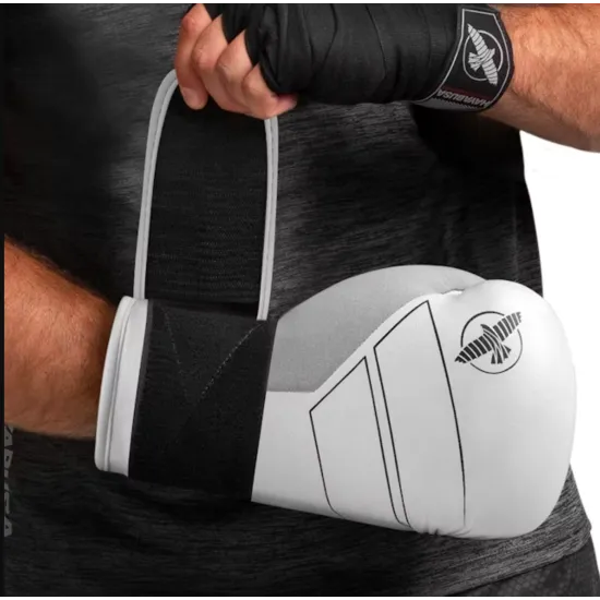 Боксерські рукавиці Hayabusa S4 Leather Boxing Gloves White