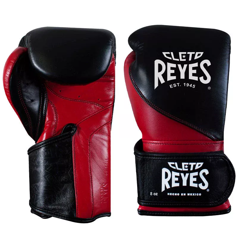 Рукавиці для боксу CLETO REYES High Precision Black/Red 12 унцій
