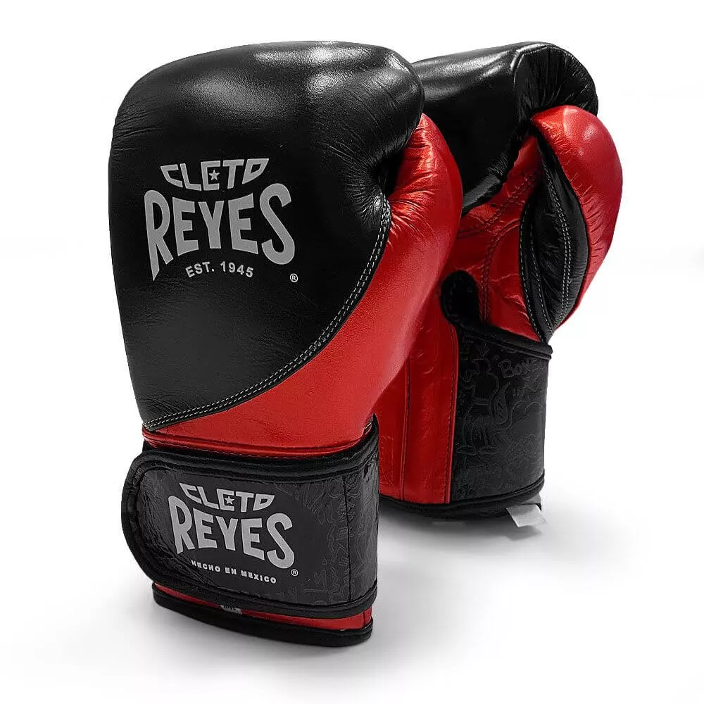 Рукавиці для боксу CLETO REYES High Precision Black/Red 12 унцій