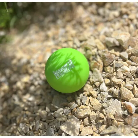 Масажний силіконовий м'яч PowerPlay PP-4354 Silicone Lacrosse Ball (6.3см.) Зелений