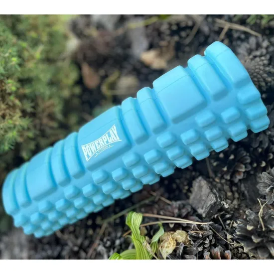 Масажний роллер PowerPlay 4342 Massage Roller Блакитний (30x10см.)