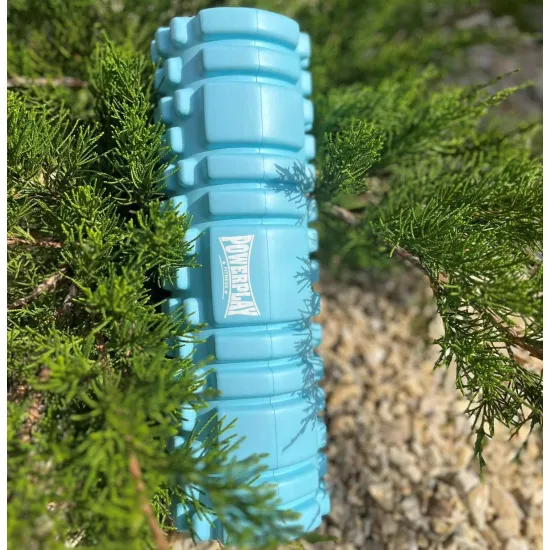 Масажний роллер PowerPlay 4342 Massage Roller Блакитний (30x10см.)