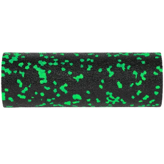 Масажний ролик (роллер) гладкий PowerPlay PP-4346 Mini EPP Foam Roller Чорно/Зелений (15x5,3см.)