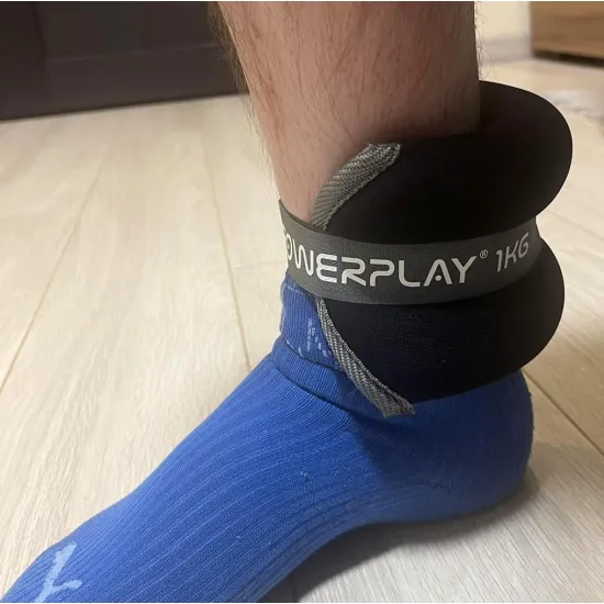 Утяжелители для ног и рук PowerPlay PP-4349 Ankle/Wrist Weights 0.5кг-2шт