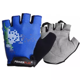 Велоперчатки PowerPlay 002 D Синие M