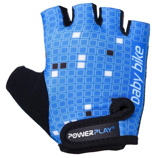 Велоперчатки PowerPlay 5451 Сине-белые XS