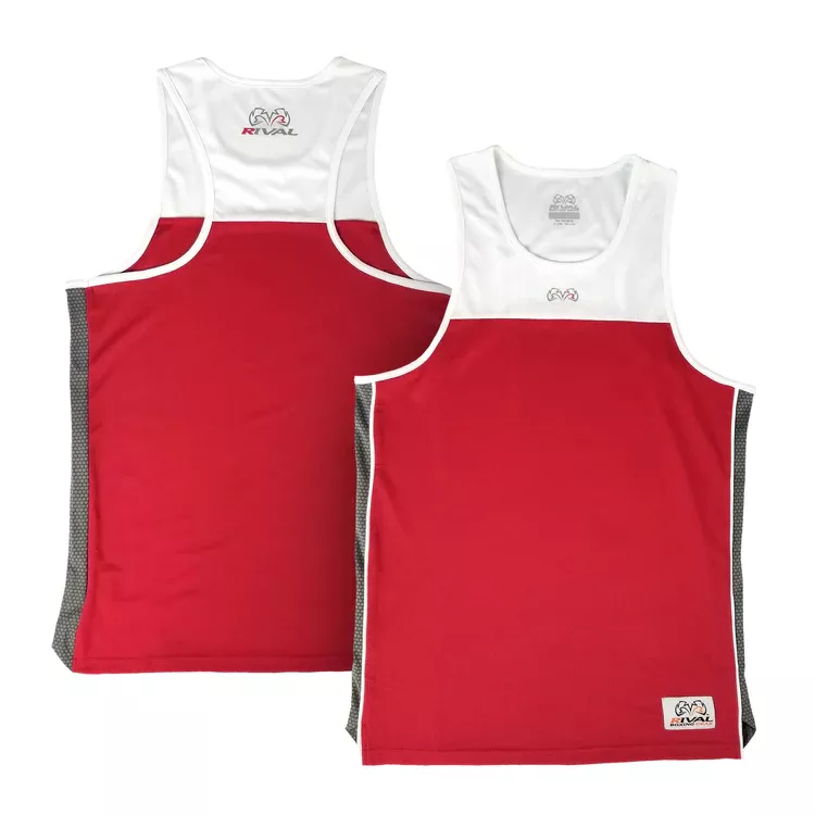Боксерська майка Rival Amateur Competition Training Boxing Red-S