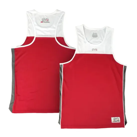 Боксерська майка Rival Amateur Competition Training Boxing Red-S