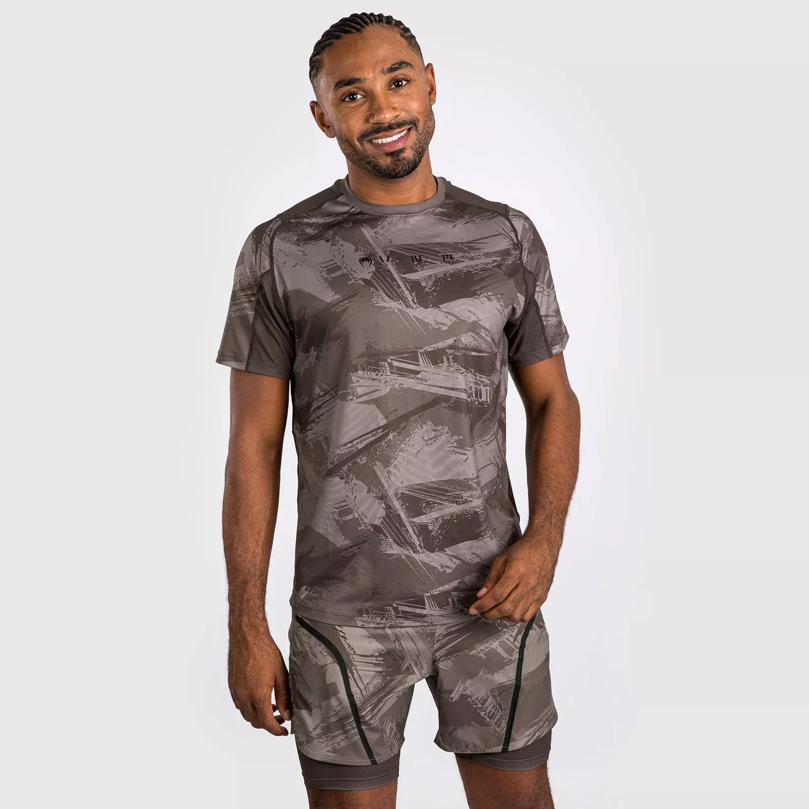 Футболка Venum Electron 3.0 Dry-Tech T-shirt Sand-S