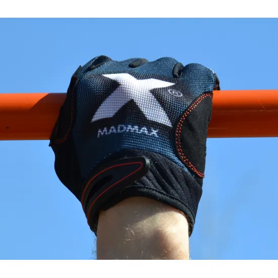Рукавички для фітнесу MadMax MXG-102 X Gloves Black/Grey/White S