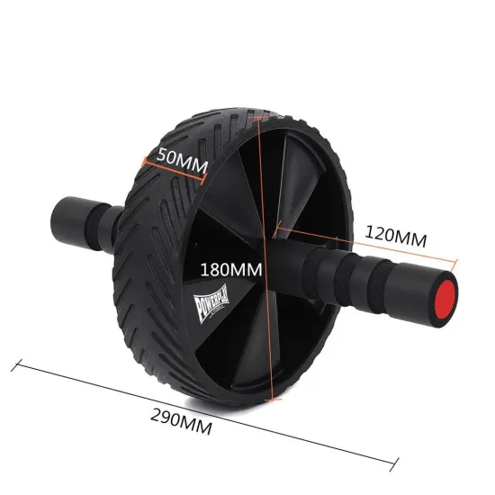 Колесо для пресса PowerPlay PP-4344 AB Wheel Pro Черное