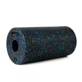 Массажный ролик PowerPlay PP-4347 EPP Foam Roller Черно/Синий (33x14см.)