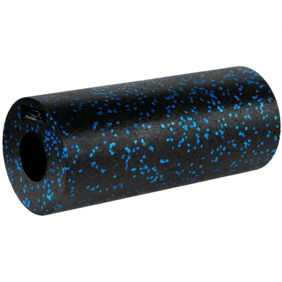 Масажний ролик PowerPlay PP-4347 EPP Foam Roller Чорно/Синій (33x14см.)