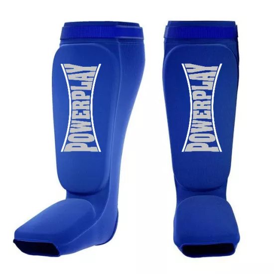 Защита голени и стопы PowerPlay 3054 Classic Shin Синие S