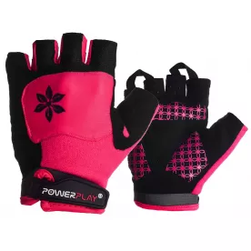 Велоперчатки женские PowerPlay 5284 C Розовые XS