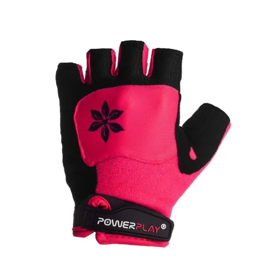 Велоперчатки женские PowerPlay 5284 C Розовые XS
