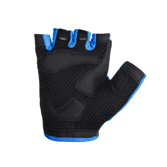 Велоперчатки женские PowerPlay 5281 B Голубые XS