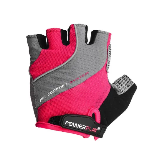 Велоперчатки PowerPlay 5023 Розовые XS