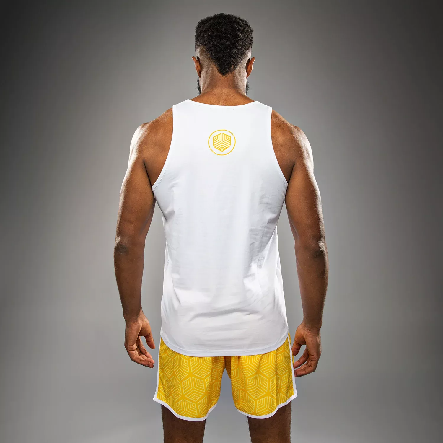 Майка Venum Octane Tank Top White/Vibrant Yellow-S
