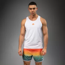 Майка Venum Echo Tank Top White/Orange Sunset-S