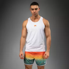 Майка Venum Echo Tank Top White/Orange Sunset-S