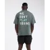 Футболка BOXRAW We Don't Play Boxing Oversized Зелена-S