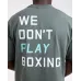 Футболка BOXRAW We Don't Play Boxing Oversized Зелена-S