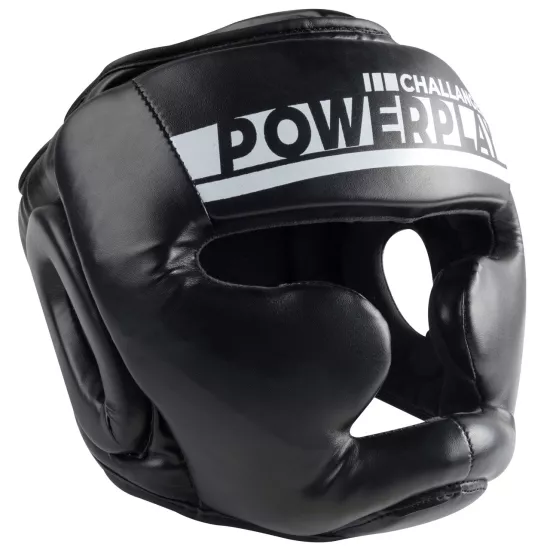 Боксерський шолом PowerPlay 3048 Чорно-Білий S
