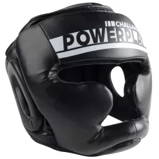 Боксерский шлем PowerPlay 3048 Черно-белый M